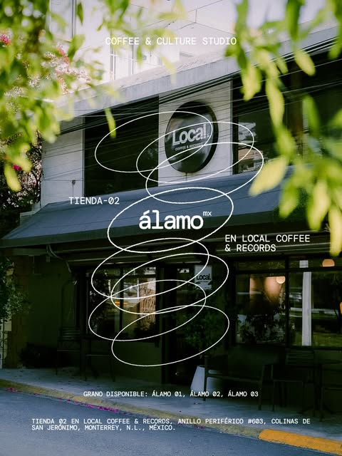 Álamo, Tienda 02 en Local Coffee & Records
